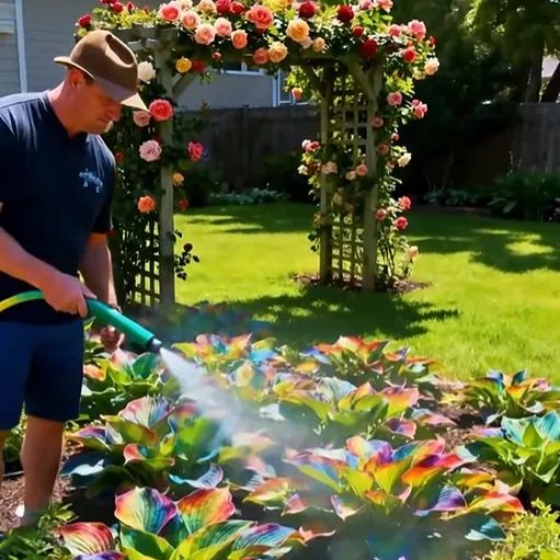 🌈Rainbow Rare Hosta Flower Seeds