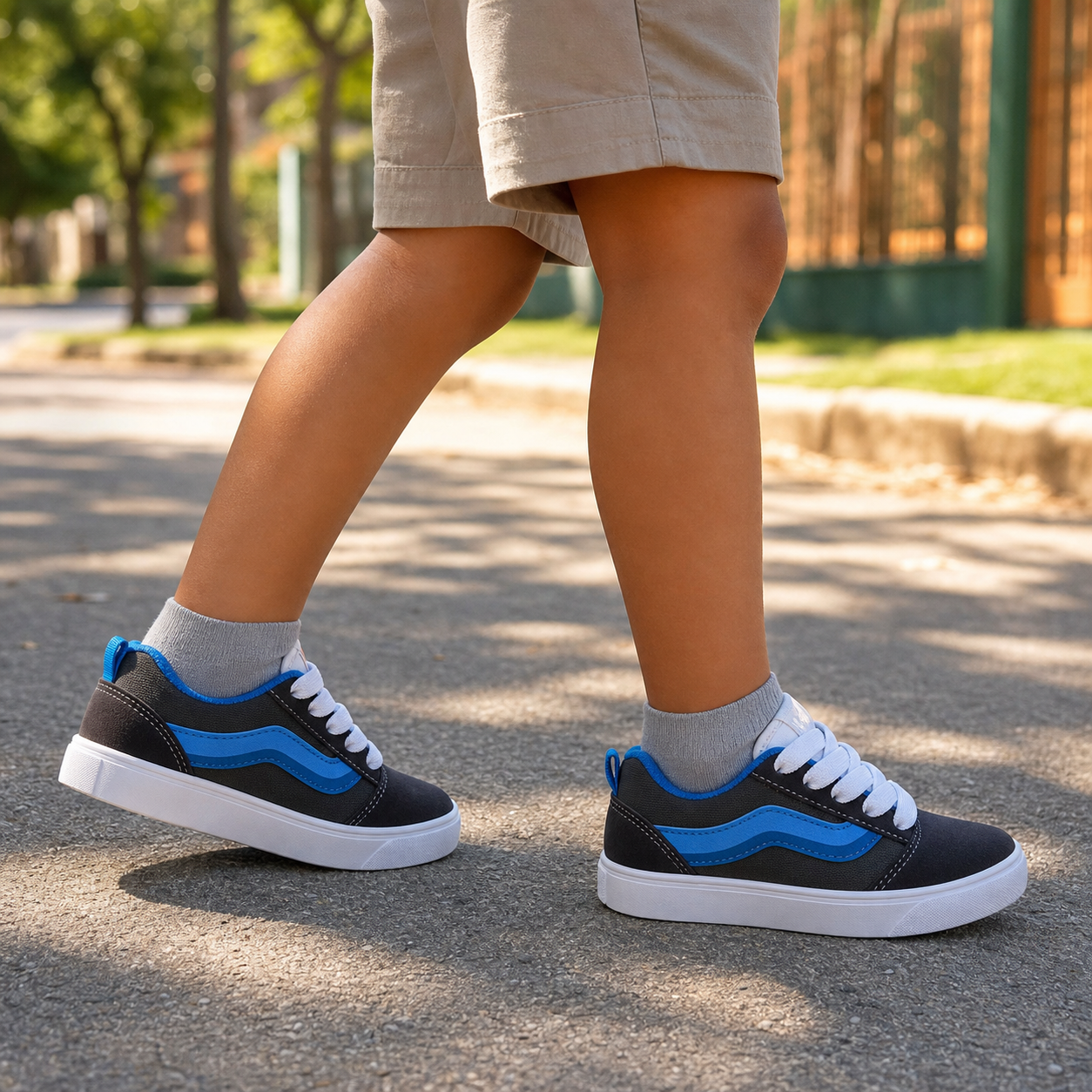 Tênis infantil em uso - Modelo KS-007