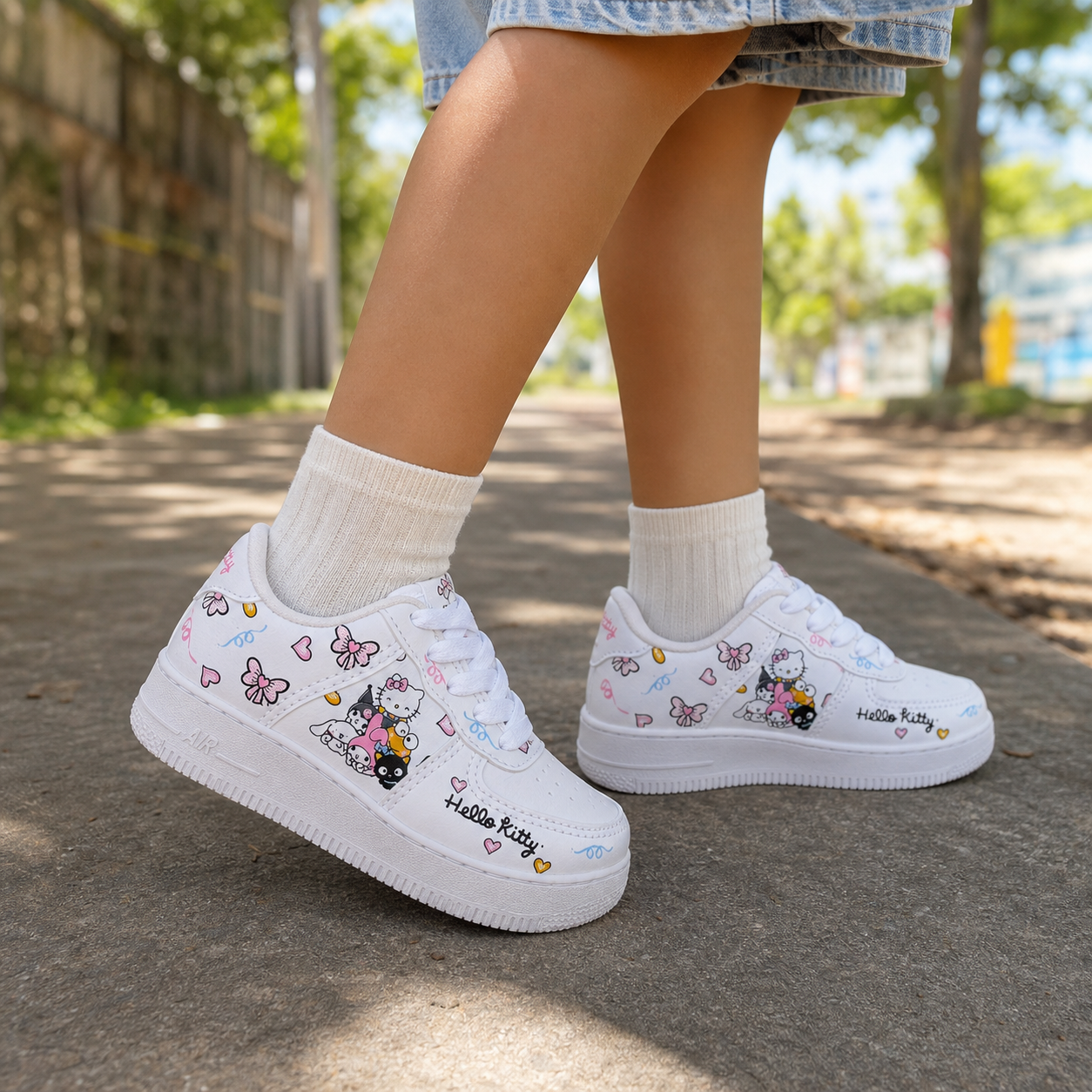 Tênis infantil em uso - Modelo KS-013