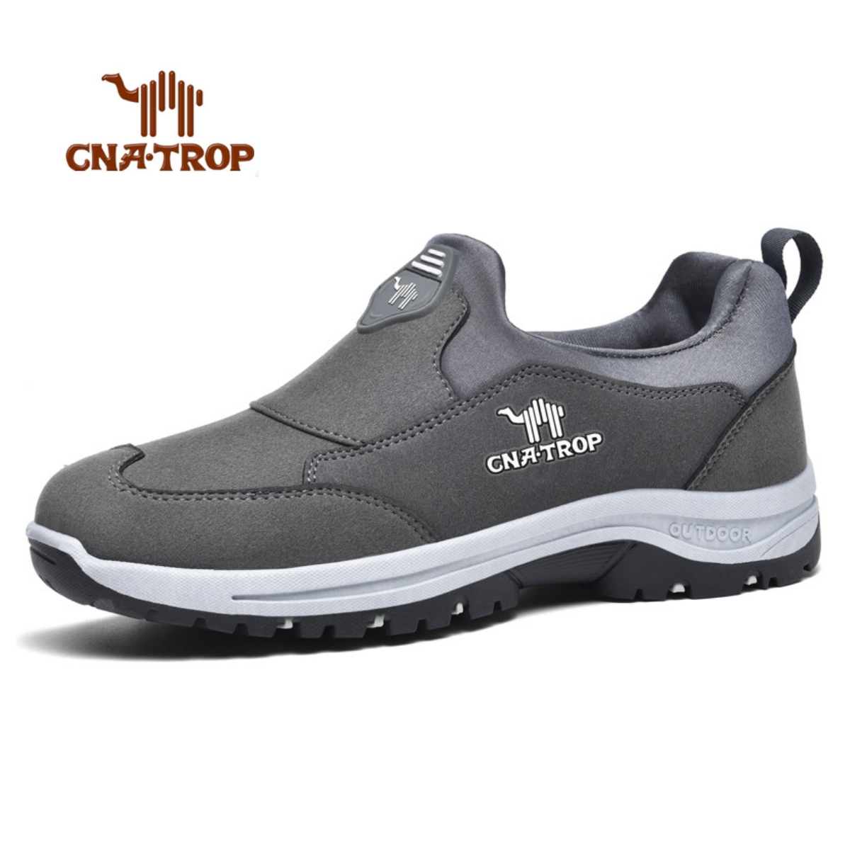 Leichte und bequeme Slip-on-Freizeitschuhe mit weicher Sohle für Outdoor-Walking-Sportschuhe für Herren