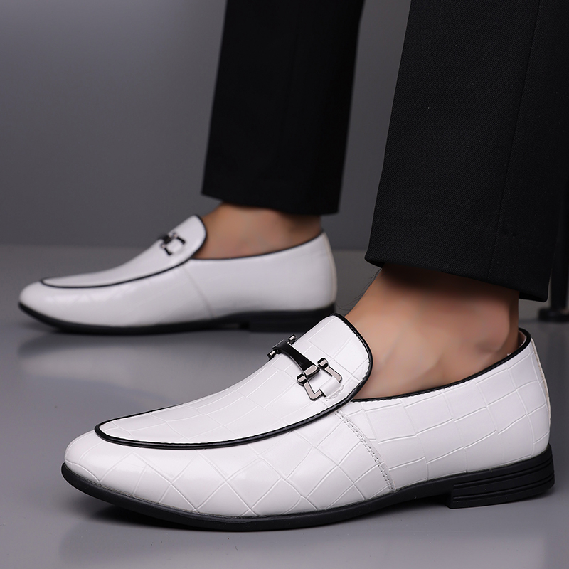 Men's Fashion Calfskin Leather Shoes