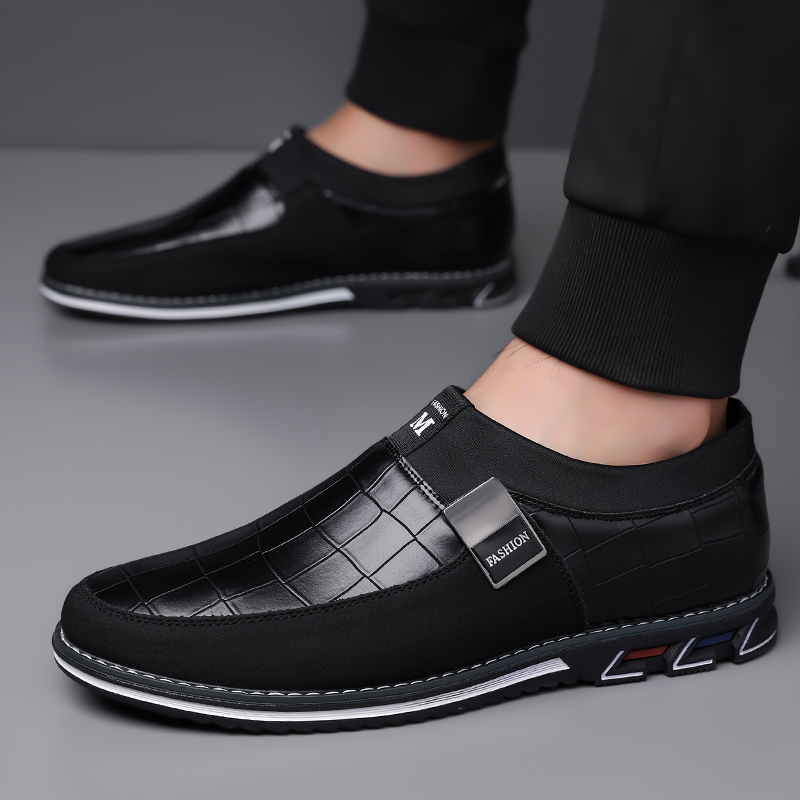 Men's Fashion Calfskin Leather Shoes
