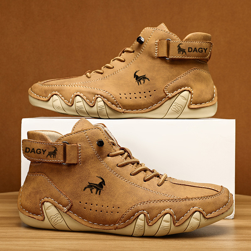 Ultra-bequemer Rutschfester Barfußschuh aus echtem Leder (Unisex)