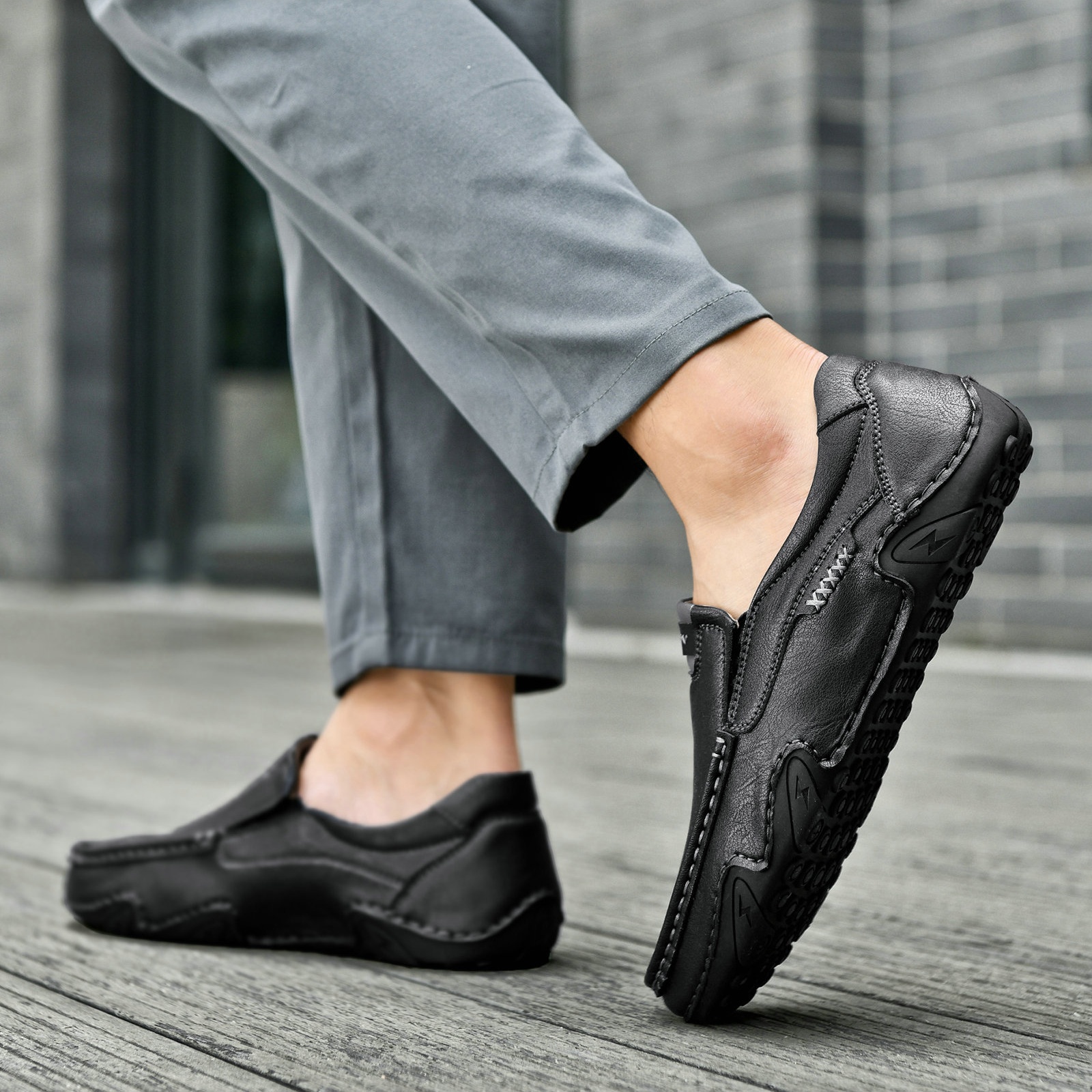 🔥70% OFF TODAY🔥 Men's Fashion Calfskin Leather Shoes