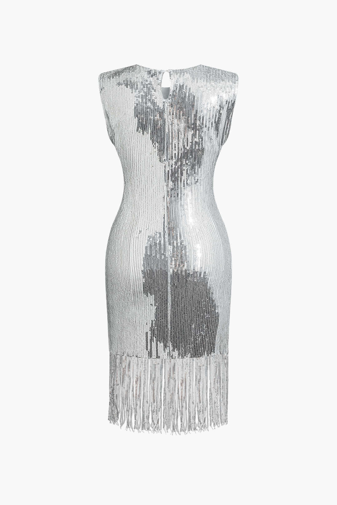 FRV Silver stamp sequins sleeveless mini dress - Lebanon main image 0