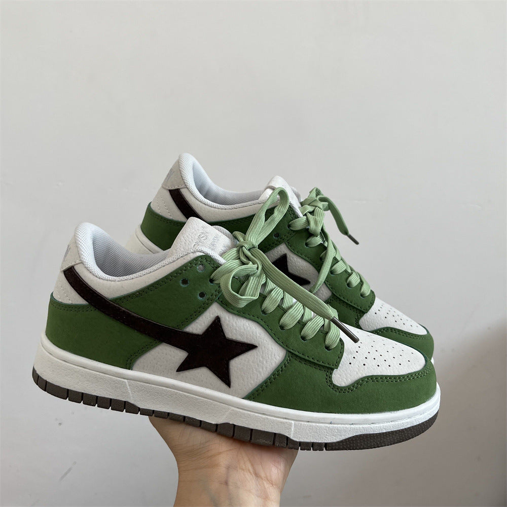Women's & Men's And Korean Leisure Street Shot Sneakers