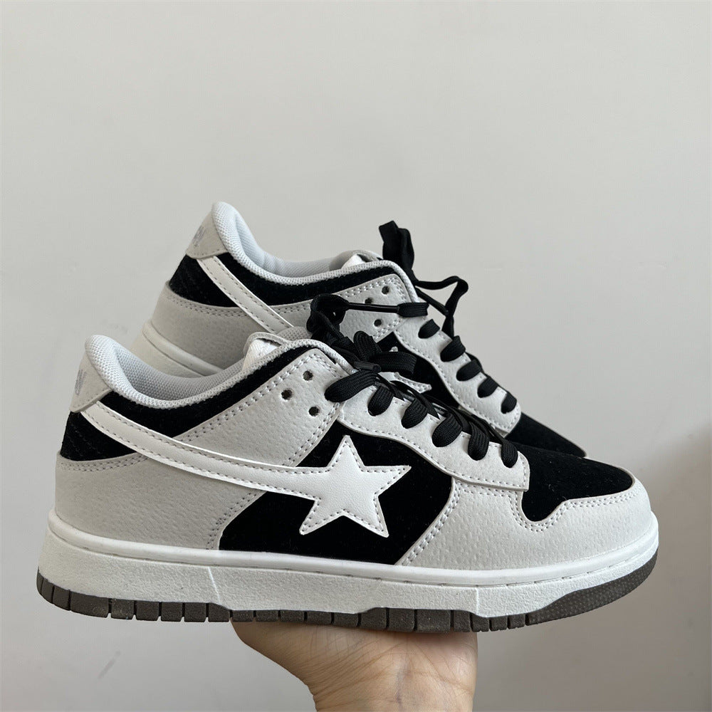 Women's & Men's And Korean Leisure Street Shot Sneakers