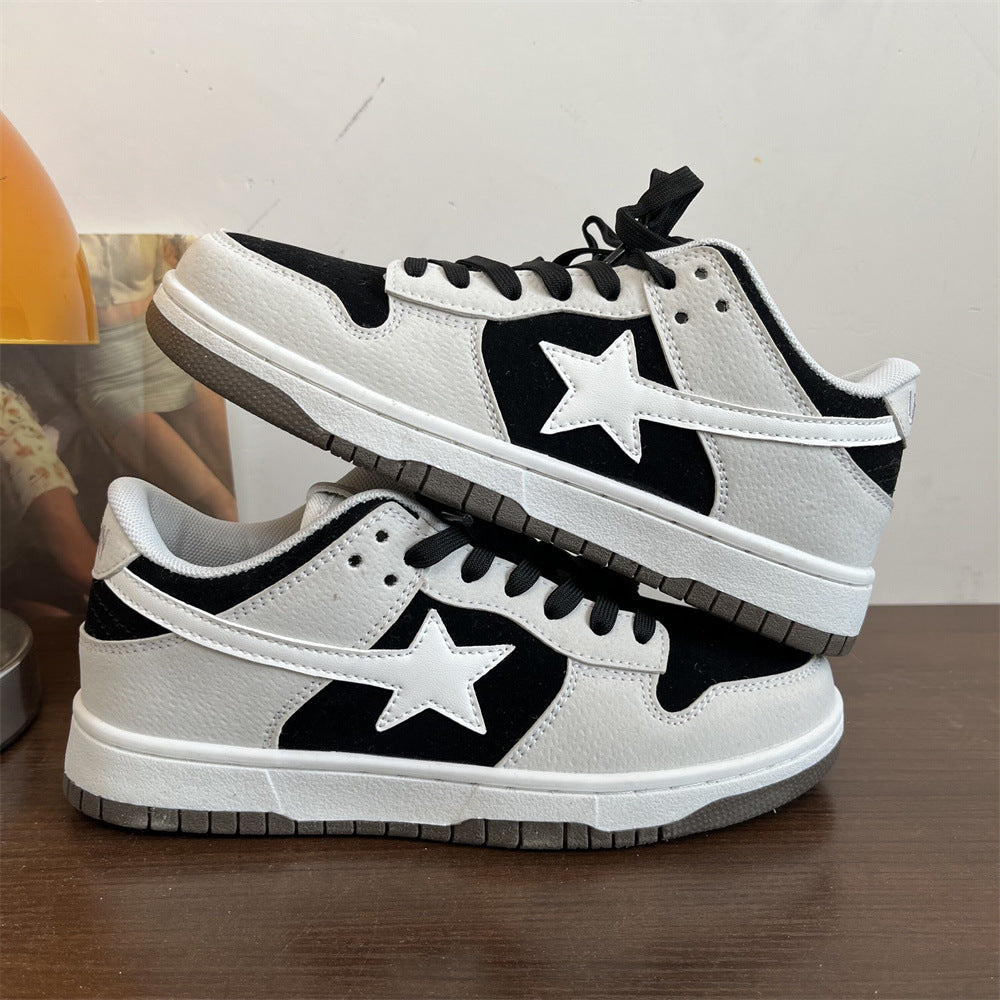 Women's & Men's And Korean Leisure Street Shot Sneakers