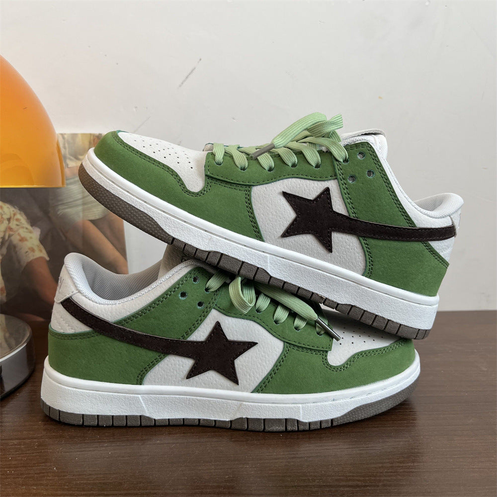 Women's & Men's And Korean Leisure Street Shot Sneakers