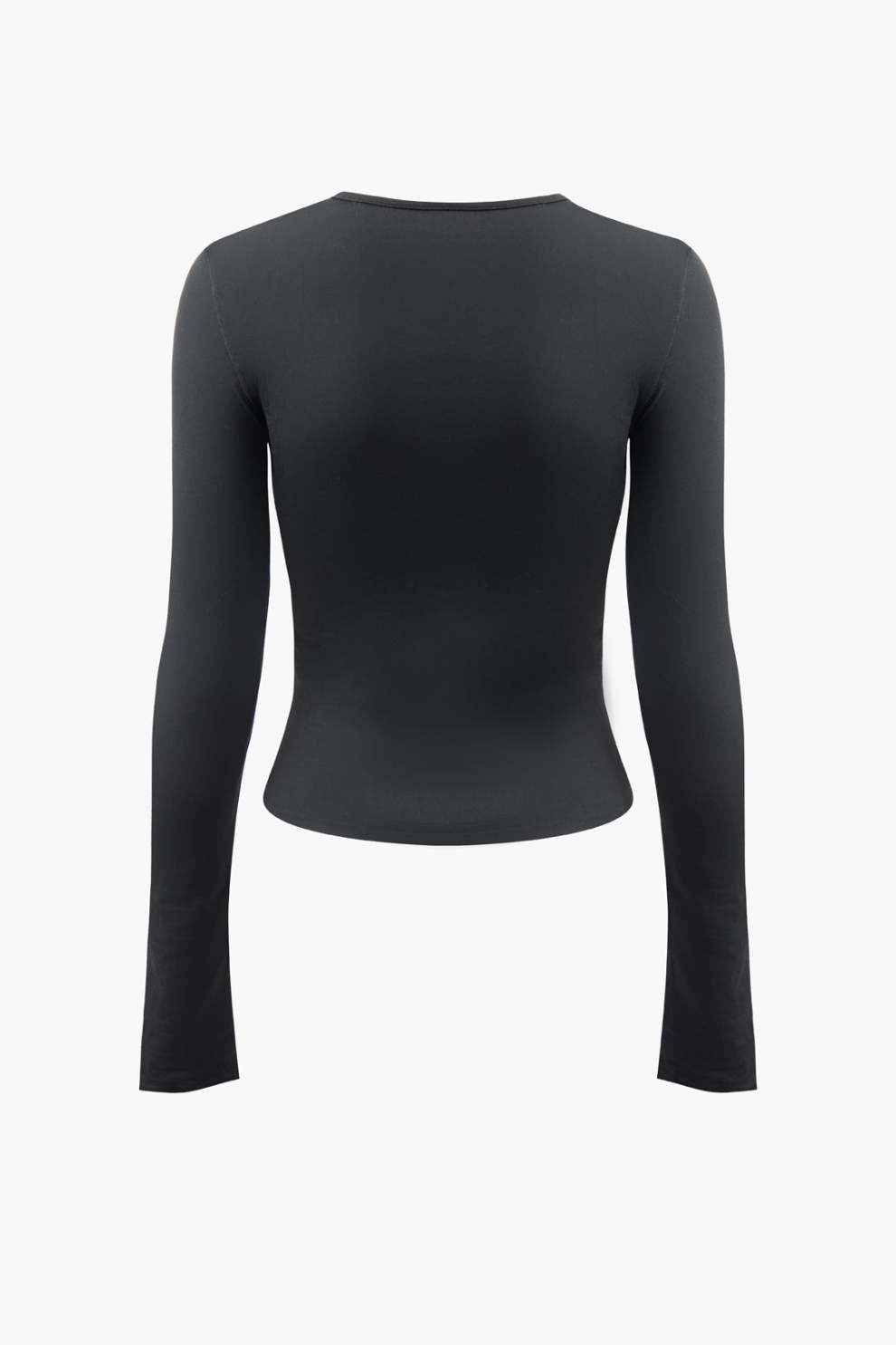 Round Neck Long Sleeve Top and Pants Set main image 0