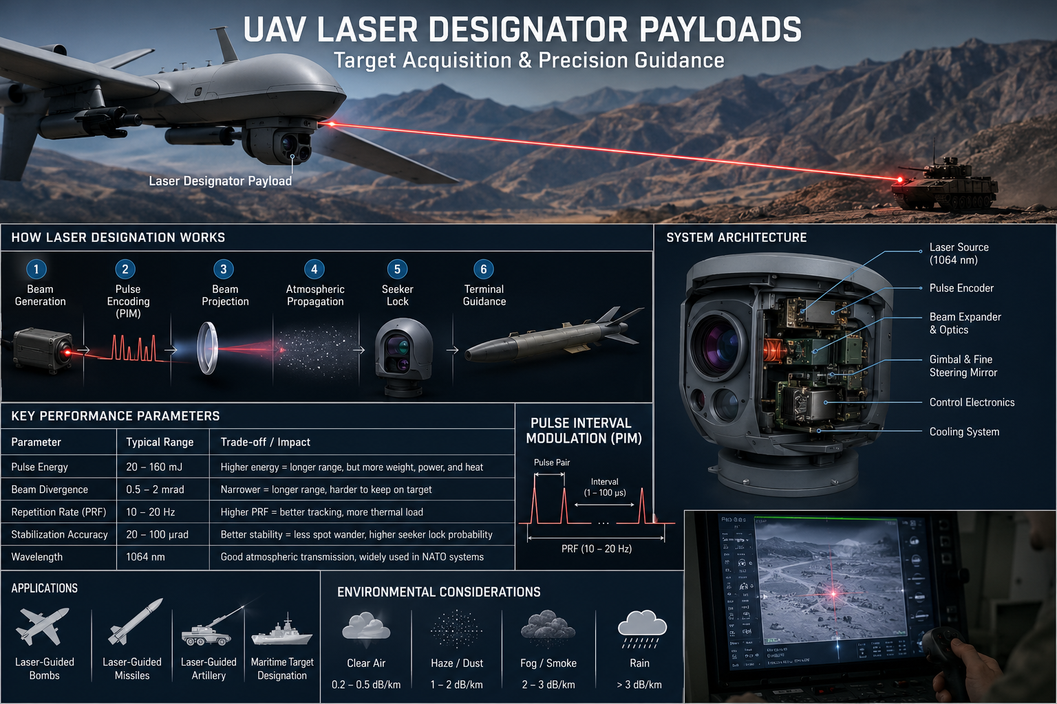 How UAV Laser Designator Payloads Work for Target Acquisition and Precision Guidance