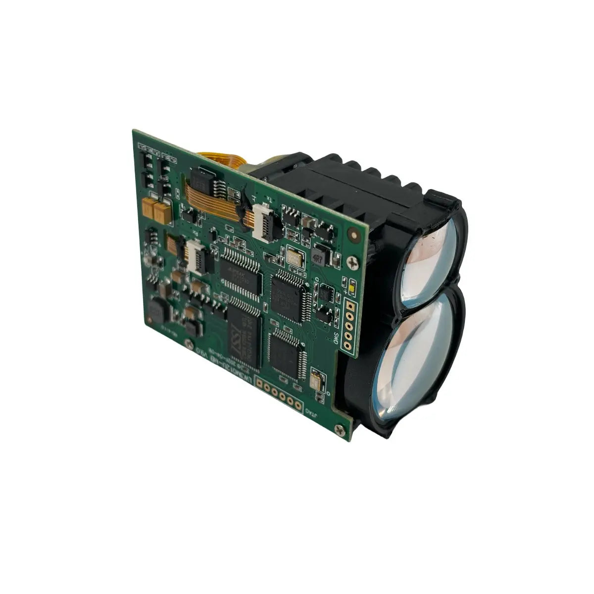 Semiconductor multi-pulse laser rangefinder 4000m long distance, high precision