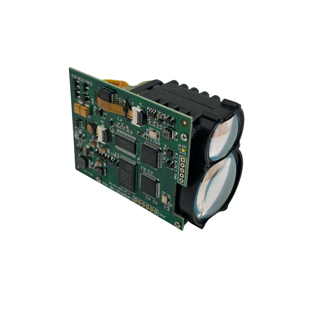 Semiconductor multi-pulse laser rangefinder 4000m long distance, high precision