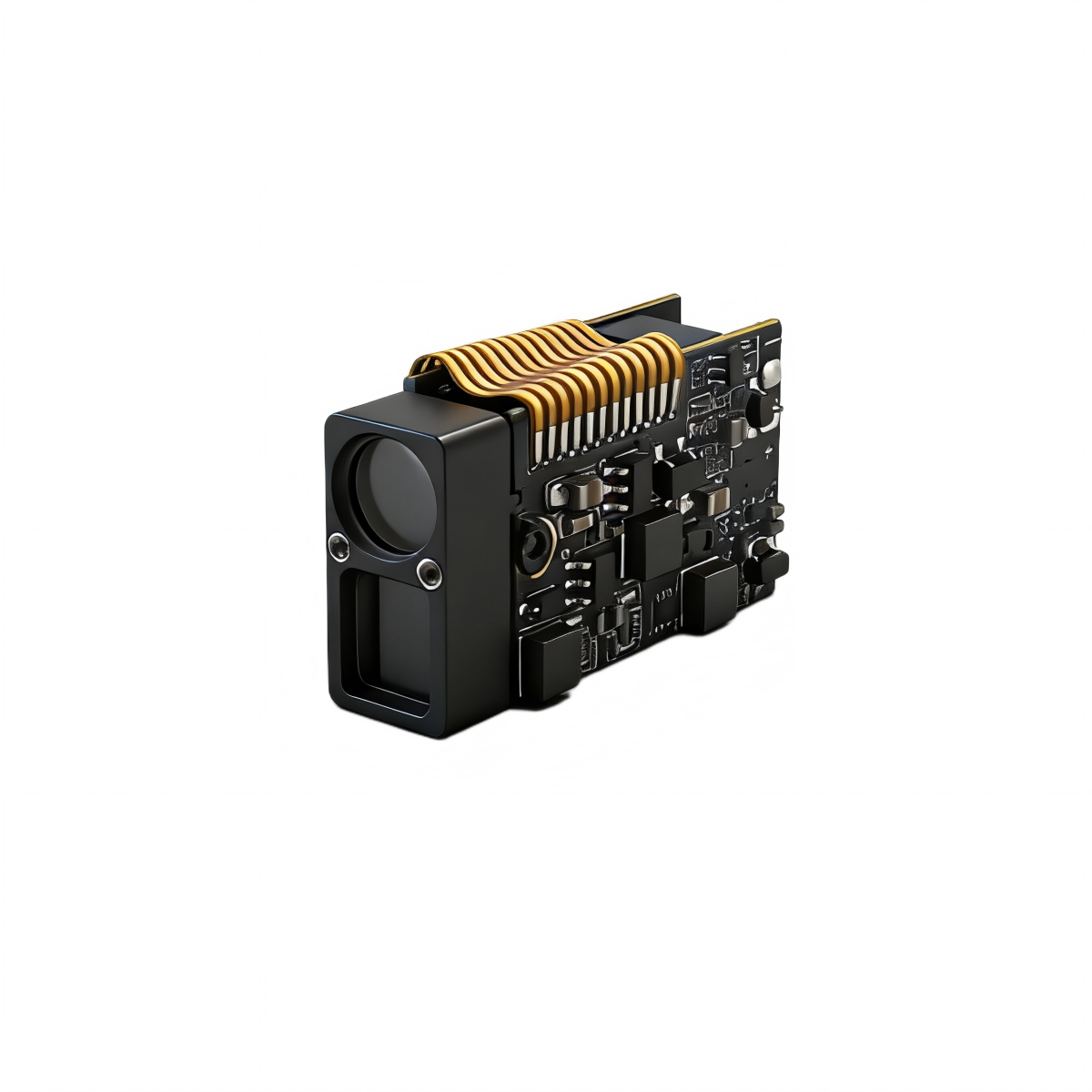 905nm Laser Rangefinder Module – 0.1–1200m Distance & Orientation Sensor