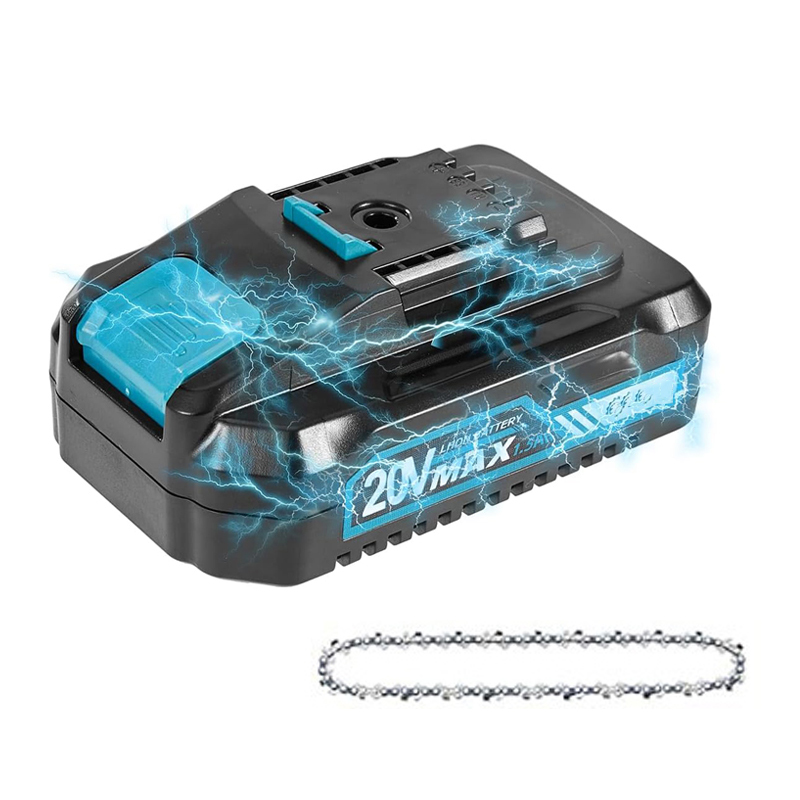 reservebatterij en reserveketting