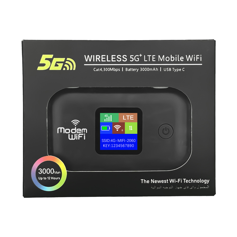 ⭐ Tragbares WLAN | Ohne SIM-Karte | Lebenslang gratis | 500 Mbps Highspeed | 100% Sicher ⭐