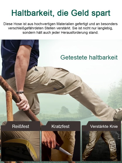 🗡️Wasserdicht, kratzfest und schnittfest👖 IX7 Multifunktionale Outdoor Cargo Hose🥾