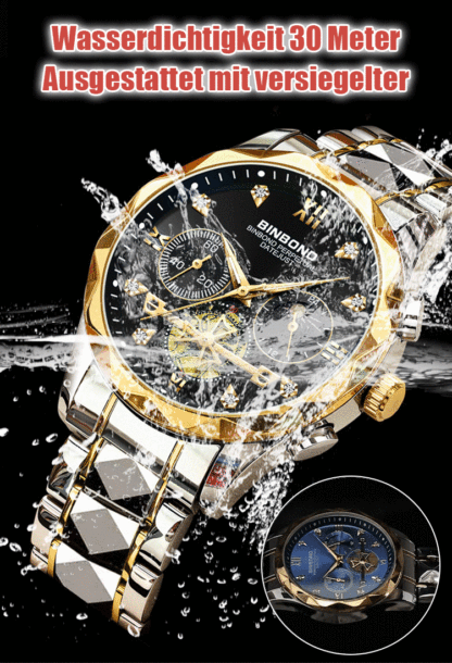 💎Die Spitze der Tourbillon-Handwerkskunst⌚Eine neue Serie multifunktionaler Sechszeiger-Chronographenuhren🏦