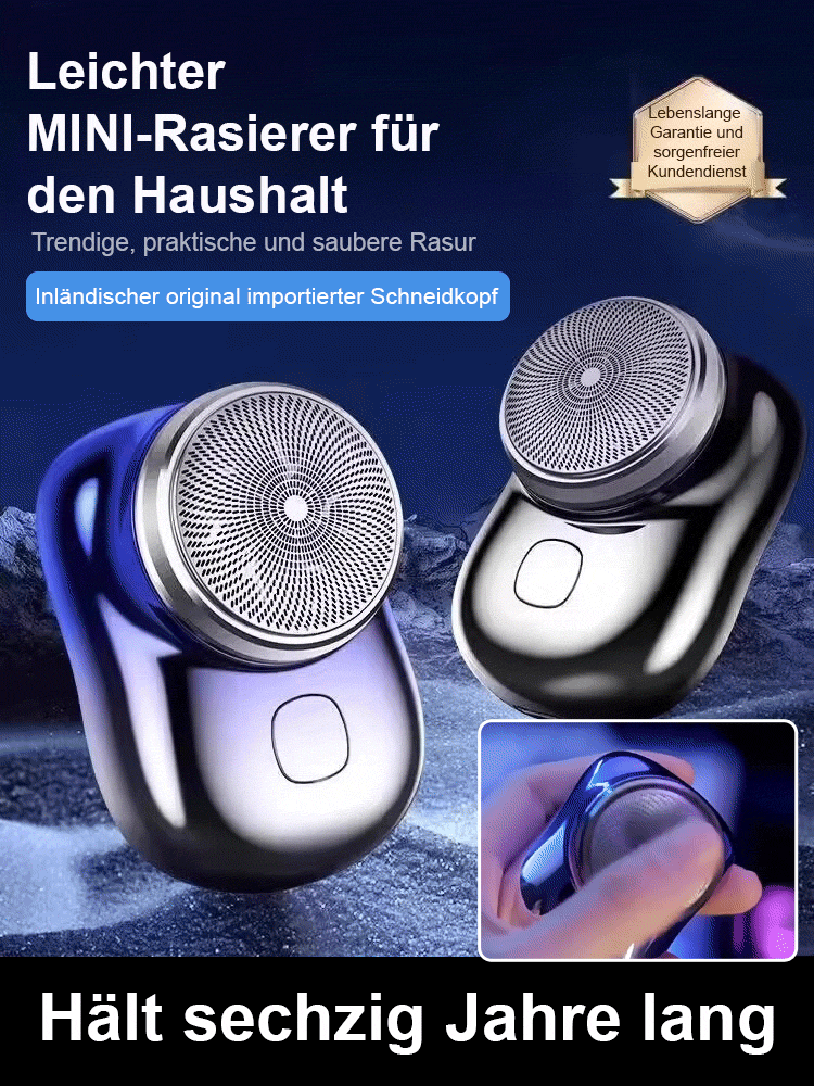 【50% Rabatt🔥🔥】Wasserdichter, waschbarer, elektrischer, tragbarer Reiserasierer