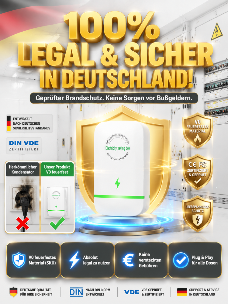 🚨 Strompreise explodieren! Nano-Technik spart €152/Monat: 1 Box pro Raum empfohlen – Letzte 50 Stück mit DE-Support!