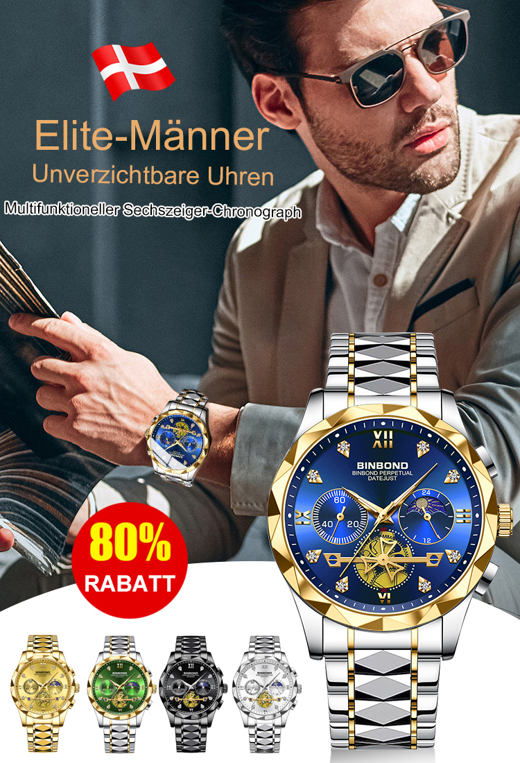 💎Die Spitze der Tourbillon-Handwerkskunst⌚Eine neue Serie multifunktionaler Sechszeiger-Chronographenuhren🏦