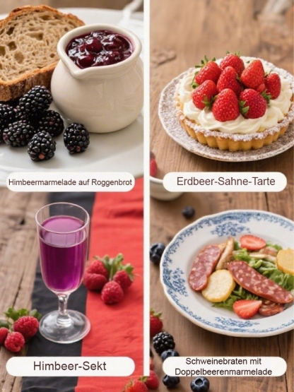 【Antioxidativer und anti-aging Schutz + kardiovaskulärer Schutz】Niedrige Strauchbeeren-Kombination