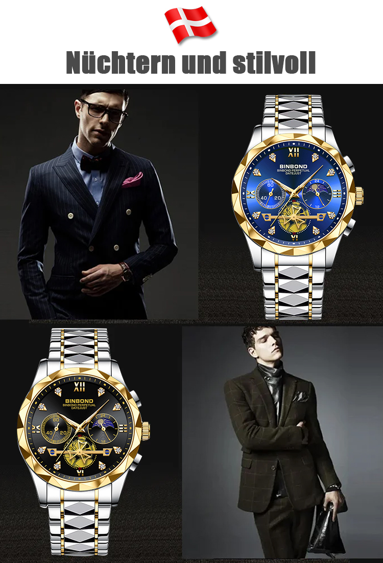 💎Die Spitze der Tourbillon-Handwerkskunst⌚Eine neue Serie multifunktionaler Sechszeiger-Chronographenuhren🏦