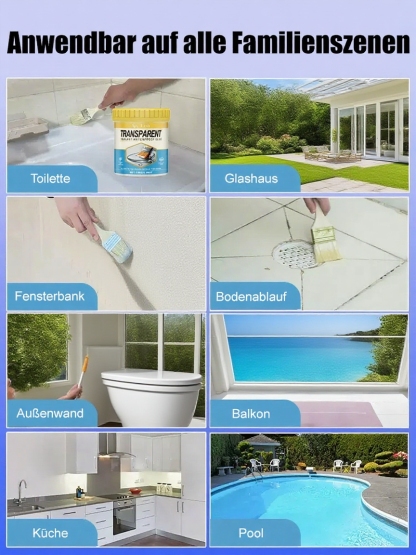 🏠 Revolutionieren Sie Ihre Dachreparatur mit unserem wasserdichten Klebstoff, der Ihr Dach bis zu 20 Jahre lang schützt!🔔