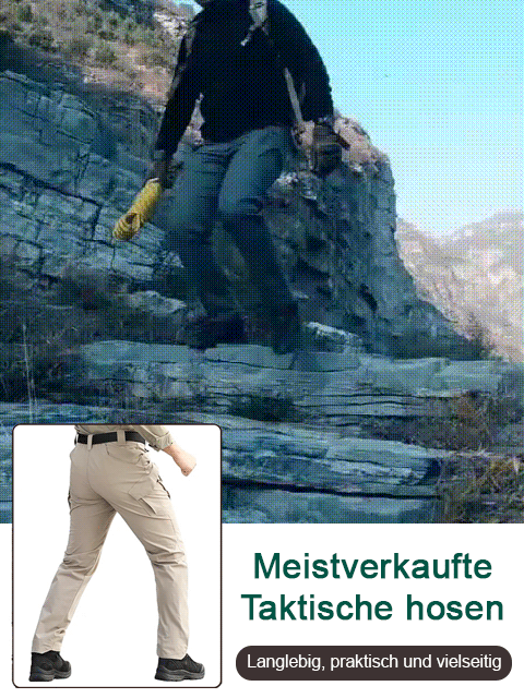 🗡️Wasserdicht, kratzfest und schnittfest👖 IX7 Multifunktionale Outdoor Cargo Hose🥾