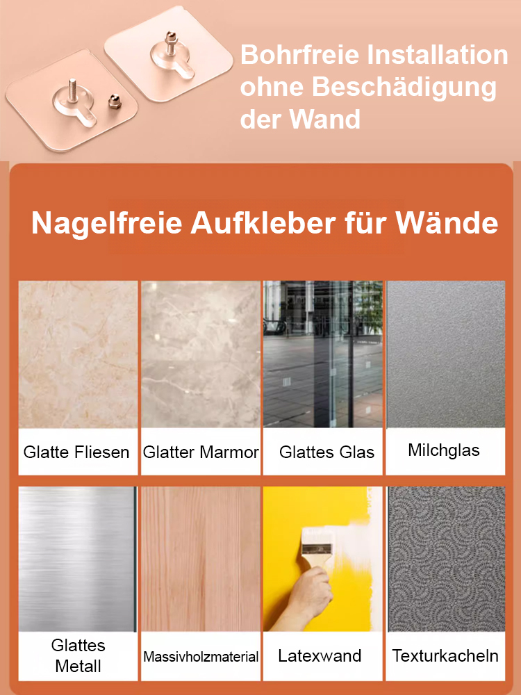 Energiesparender Klima-Lüfter, kein manueller Einbau, für Heizen und Kühlen.