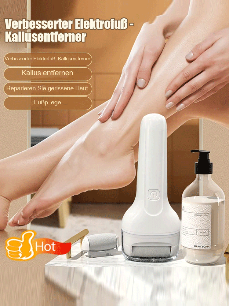 💎 Hochleistungs-Elektrofußfeile: 9000 U/min, sanfte Pflege, einfache Handhabung! 🌟
