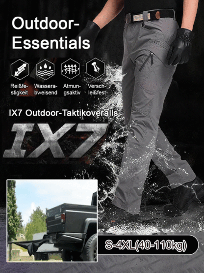 🗡️Wasserdicht, kratzfest und schnittfest👖 IX7 Multifunktionale Outdoor Cargo Hose🥾