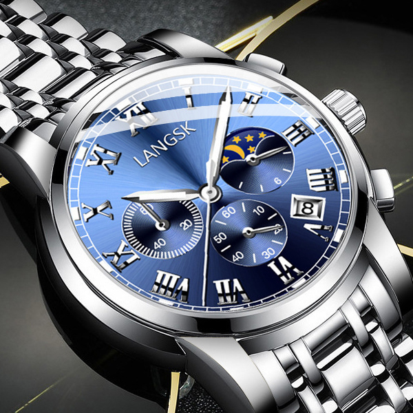 Frühe Weihnachtsaktion 🎄 Wasserdichte mechanische Herrenuhren