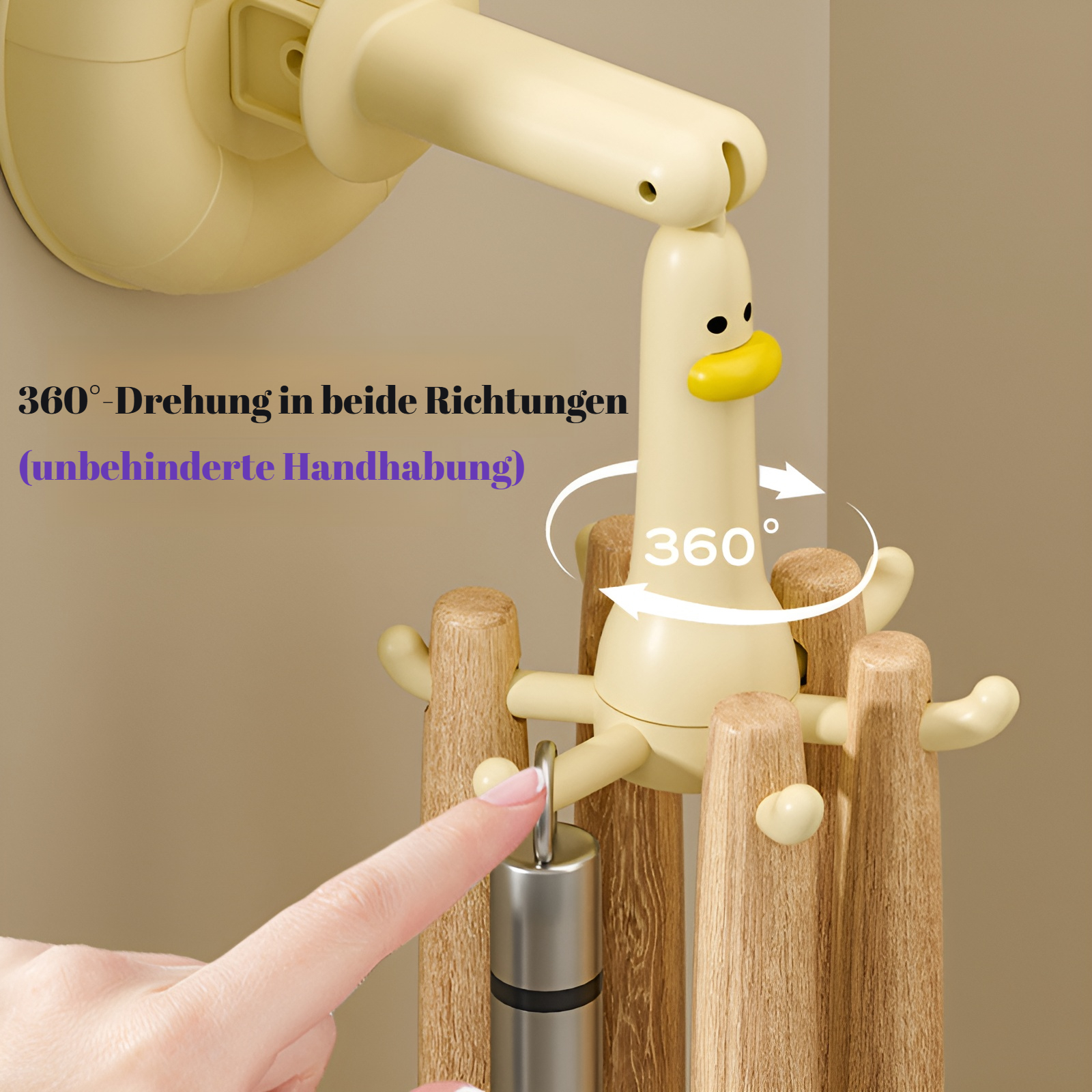 Haushalts-Saugnapf-Sechs-Klauen-Fischregal, Küche, stanzfreier Reislöffel, Spachtel, kleiner Hängere