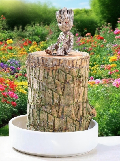 „Glücksbaum“, symbolisiert Transfer und kann Glück anziehen und schädliche Substanzen in der Luft effektiv absorbieren. Es ist auch als „Luftreiniger“ bekannt.