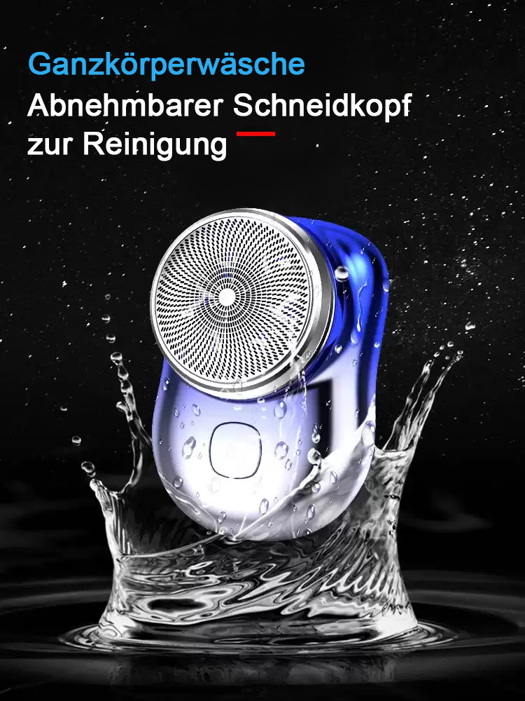 【50% Rabatt🔥🔥】Wasserdichter, waschbarer, elektrischer, tragbarer Reiserasierer