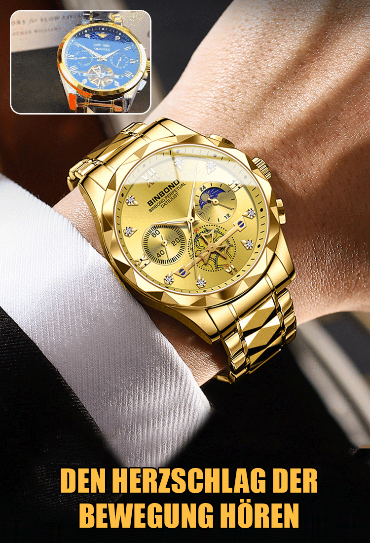 💎Die Spitze der Tourbillon-Handwerkskunst⌚Eine neue Serie multifunktionaler Sechszeiger-Chronographenuhren🏦