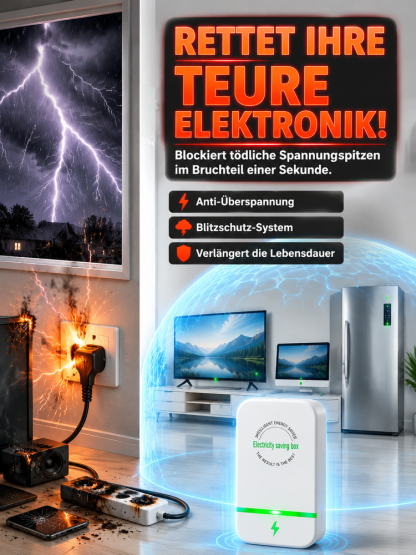🚨 Strompreise explodieren! Nano-Technik spart €152/Monat: 1 Box pro Raum empfohlen – Letzte 50 Stück mit DE-Support!