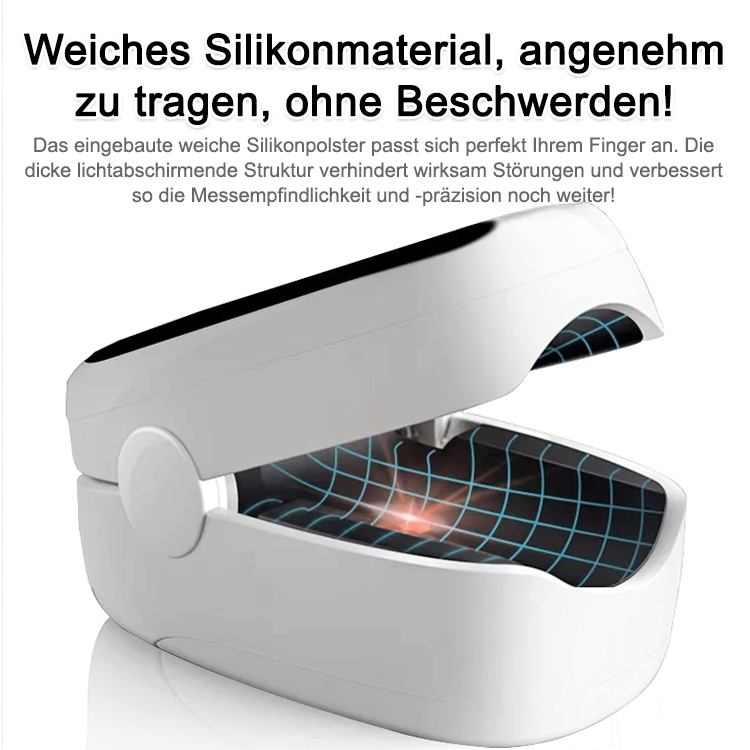 ⏱️Schmerzfreie Untersuchungen⏳Heimmonitor mit Fingerclip📱