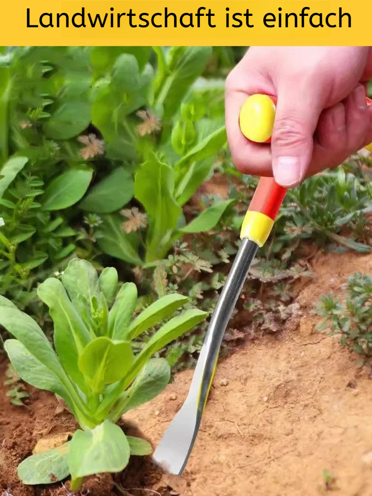 Multifunktionale Gartenschaufel für Wildgemüse