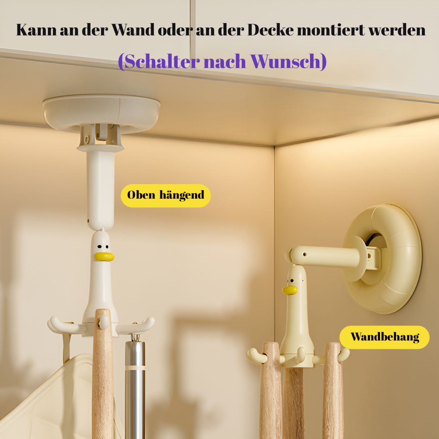 Haushalts-Saugnapf-Sechs-Klauen-Fischregal, Küche, stanzfreier Reislöffel, Spachtel, kleiner Hängere