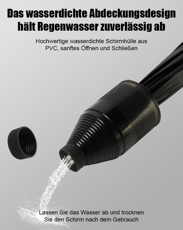 💯Unverzichtbar für Sommer und Herbst ☔【DWD-Empfehlung】Selbstöffnender doppelter sturmsicherer Regenschirm💃