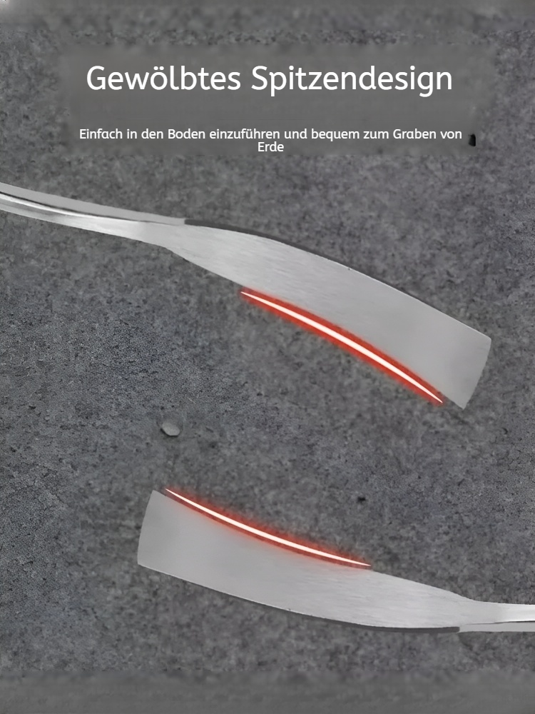 Multifunktionale Gartenschaufel für Wildgemüse
