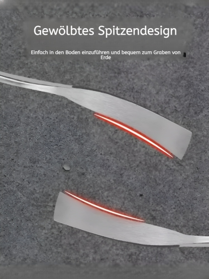Multifunktionale Gartenschaufel für Wildgemüse