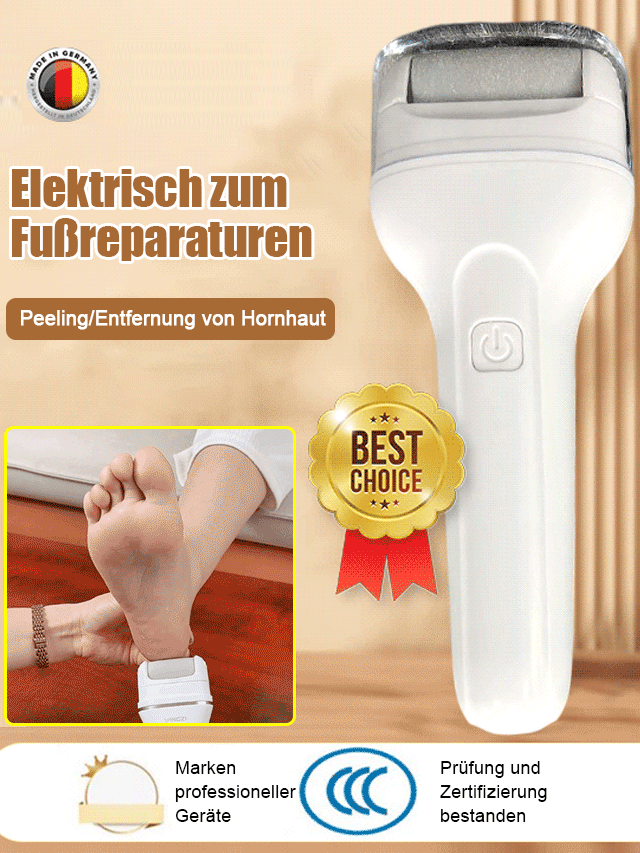 💎 Hochleistungs-Elektrofußfeile: 9000 U/min, sanfte Pflege, einfache Handhabung! 🌟