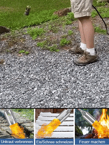 🔥 Elektrischer Gas-Unkrautbrenner: Die umweltfreundliche Lösung für perfekte Gärten!