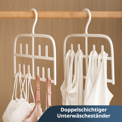 Hut Unterwäsche Hosenträger Doppelschicht Lagerregal Home Kleiderschrank Nahtlose Taille Krawattenst