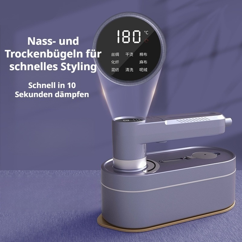 Inländisch klein Handgriff bequem Dampfbügeleisen Eisen digitale Anzeige Bügeln (Kleidung) Drehpunkt