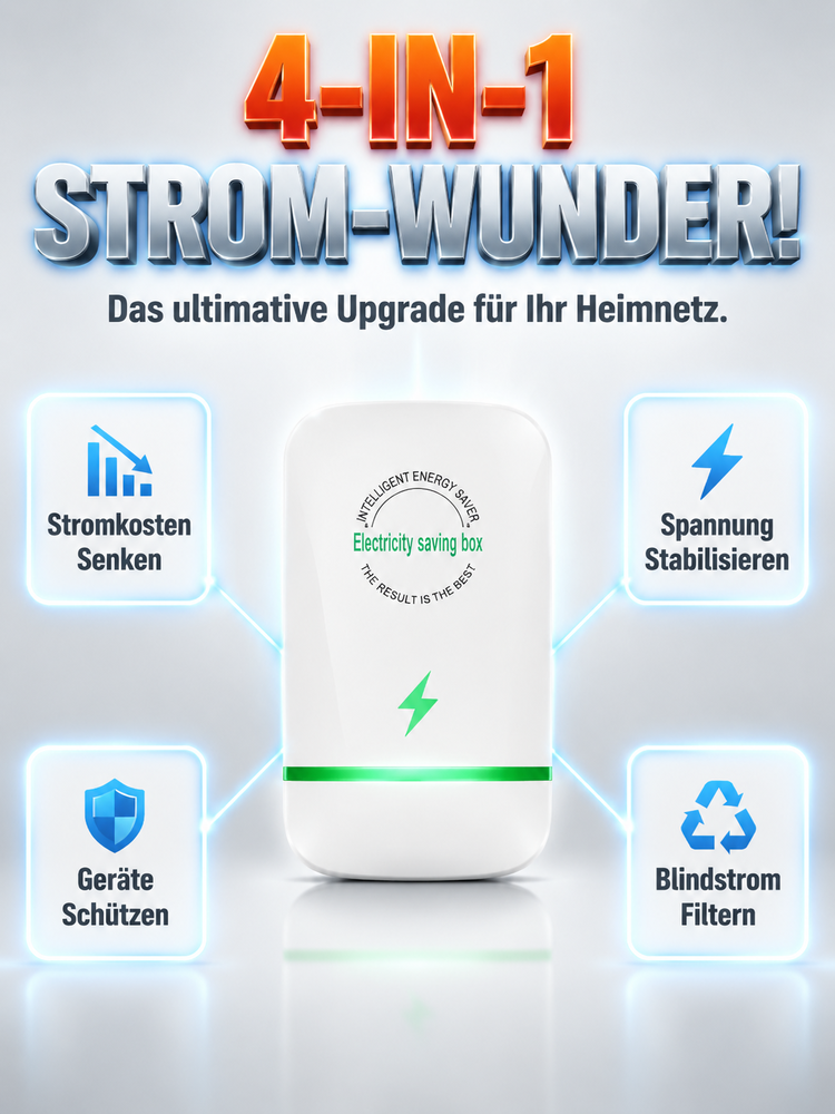 🚨 Strompreise explodieren! Nano-Technik spart €152/Monat: 1 Box pro Raum empfohlen – Letzte 50 Stück mit DE-Support!