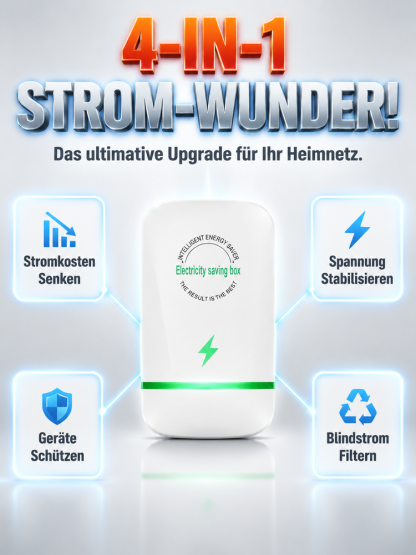🚨 Strompreise explodieren! Nano-Technik spart €152/Monat: 1 Box pro Raum empfohlen – Letzte 50 Stück mit DE-Support!